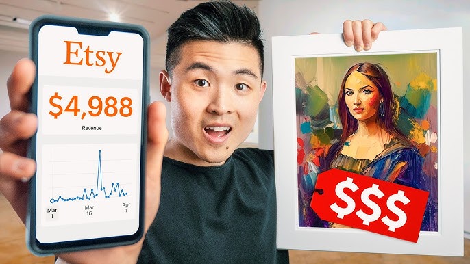 Mẹo: làm thế nào để bán các tác phẩm nghệ thuật ai trên etsy